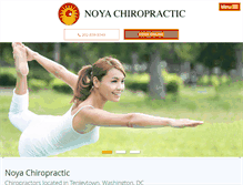 Tablet Screenshot of noyachiropractic.com